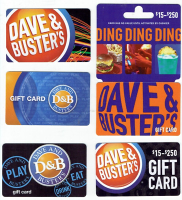 Dave & Busters Promotions: Get $10 Free Game Play w/ $50 Gift Card  Purchase, Etc