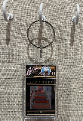 Root Beer Tapper Acrylic Double Sided Keychain #2 Key Ring Arcade Video Game