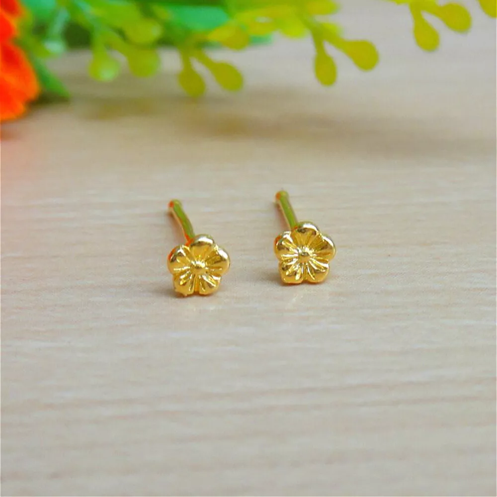 Buy 1 Gram Gold Impon Lakshmi Devi Earrings Studs Online