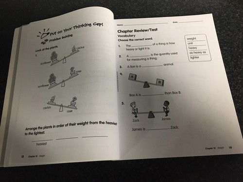 Singapore Math in Focus Grade 1B Workbook - Picture 2 of 7