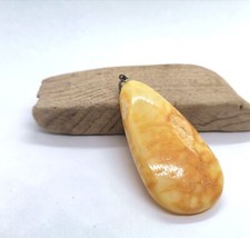 Pendentif Ambre Blanc Royal