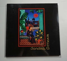 The Naif Art of Sandra Galanos Marie 2012 SIGNED Folk Art Primitivism Naive Art