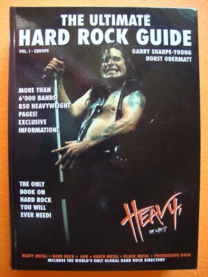 THE ULTIMATE HARD ROCK GUIDE - VOL. 1 - EUROPE, 836 SEITEN, GEBUNDEN, WIE NEU