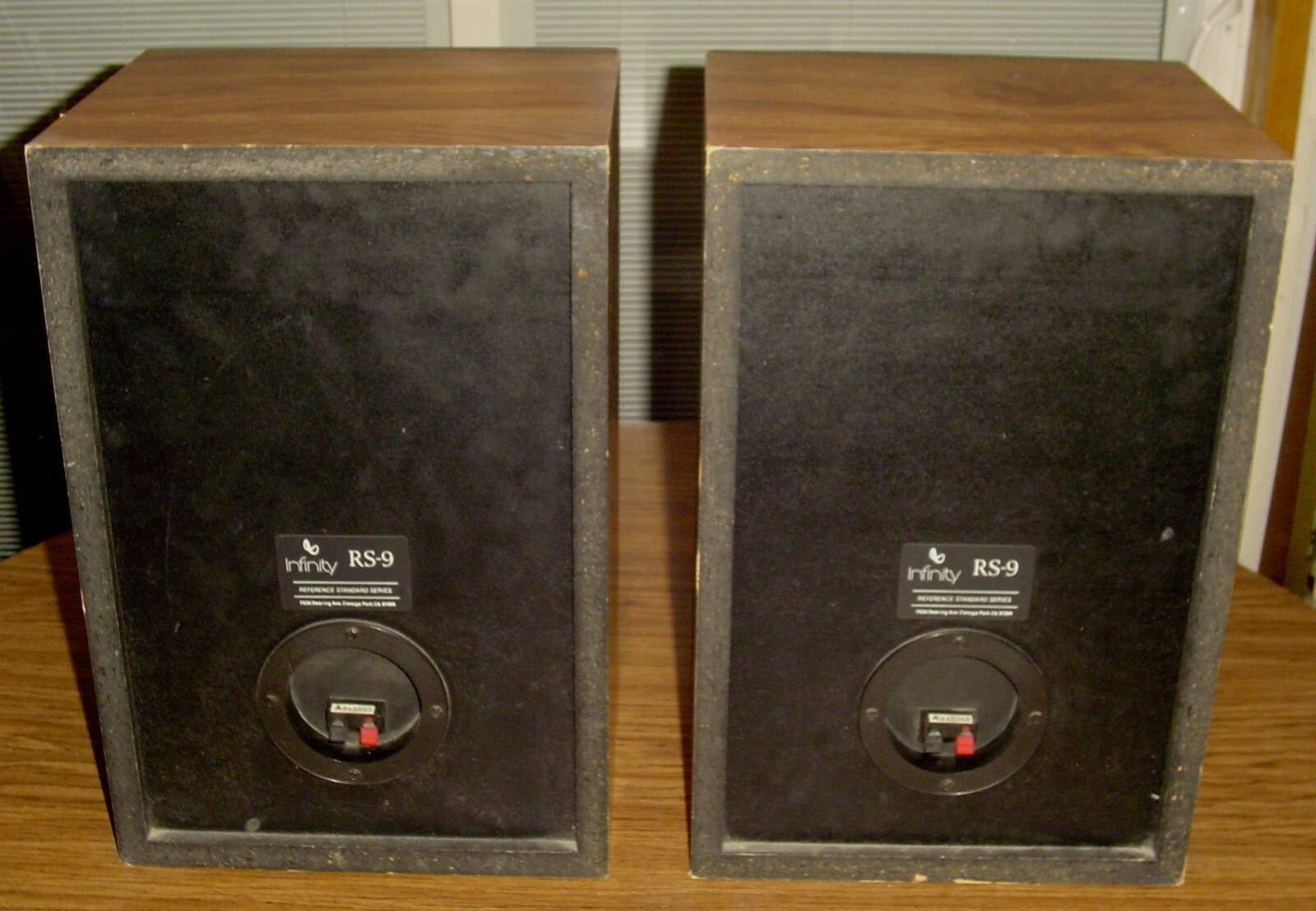 infinity rs 9 speakers