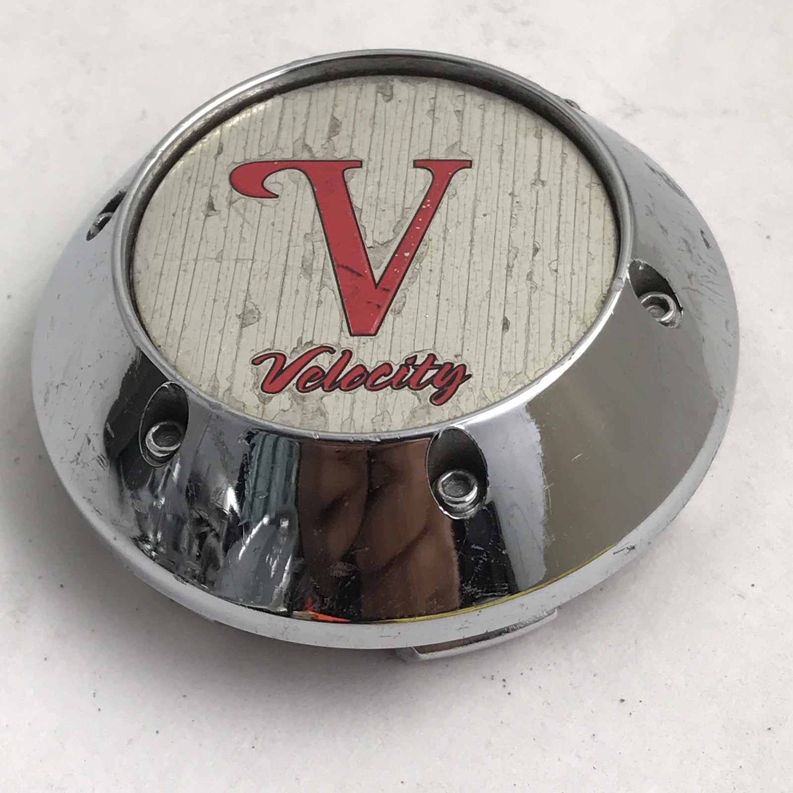 1) Velocity Wheels Chrome Center Cap Cover Hubcap P/N C-009-1