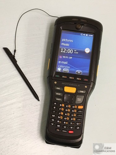 MC9590-KA0DAC001JP MOTOROLA HANDHELD MOBILE SCANNER WLAN WPAN GPS MC9500-K - Picture 1 of 5