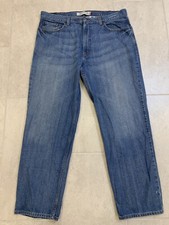 VTG Men's 40X30 Levi's 550 Relaxed Fit Straight Leg Medium Wash Denim Blue Jeans