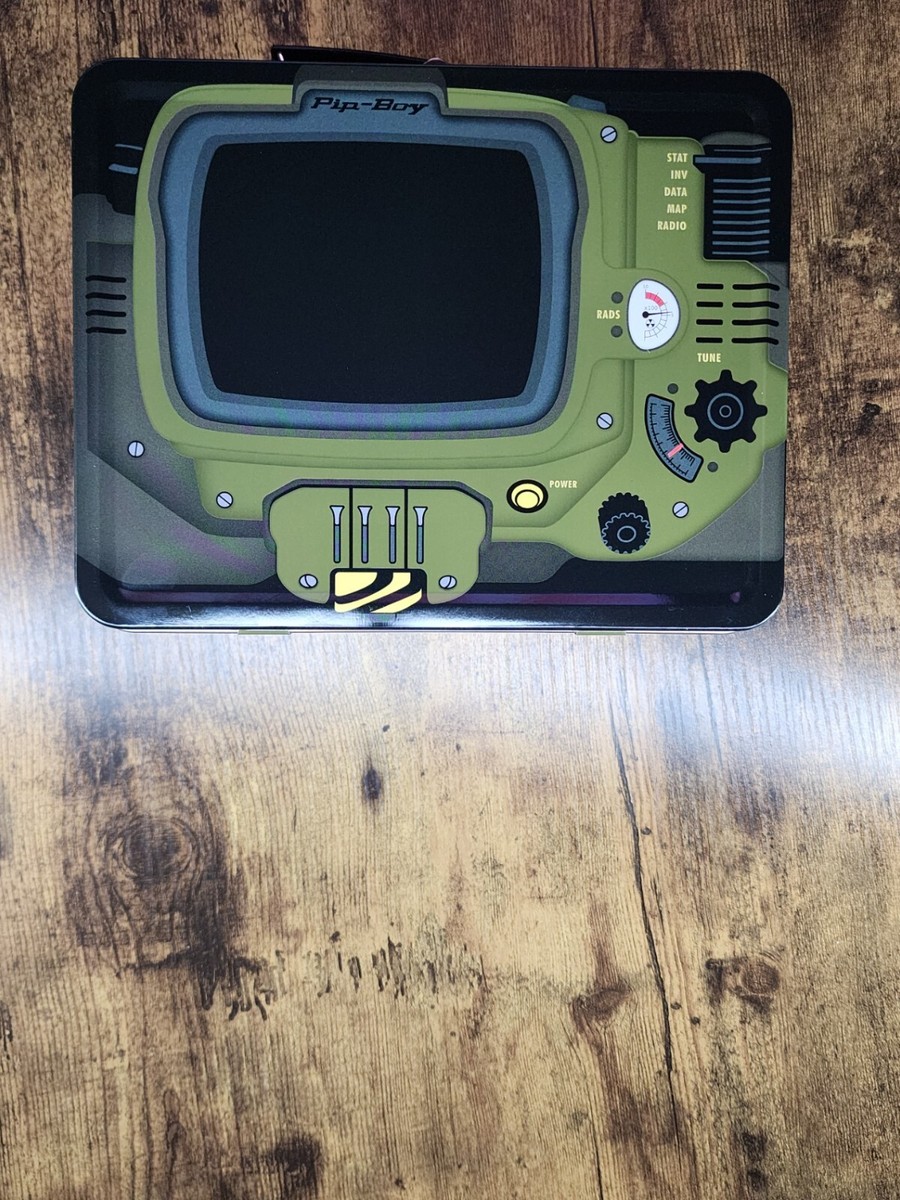 Fallout 4 76 New Vegas Pip Boy 3000 Mark IV Lunch Box Bundle