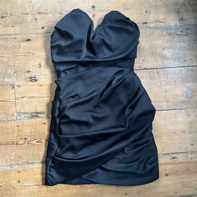 princess polly baby blue dress Clothing : Mini Dresses : 'Lily' Black Cutout Mini Dress main image 0