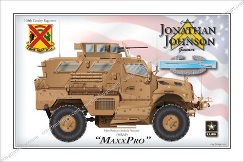Tank,Maxxpro,Humvee,Armored,Vehicle,Mine Resistant Ambush Protected,MRAP,USMC - Picture 9 of 10