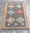 Afghan Handmade Bedroom Kilim Multi Chobi Anatolian Area Kilim Rug 120x80 cm