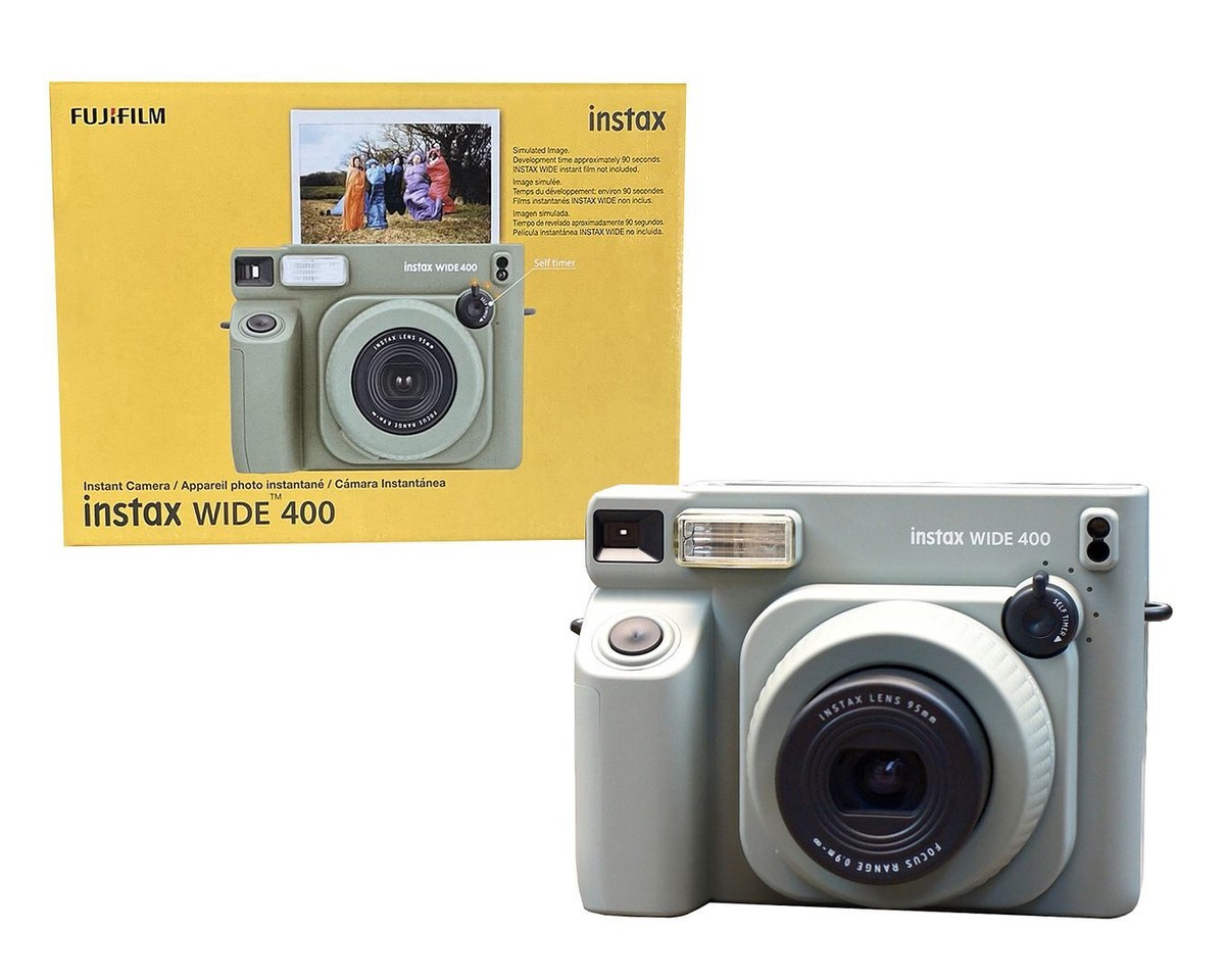 Fujifilm Fotokamera Instax Wide 400 Grün Kamerastativ (16824123