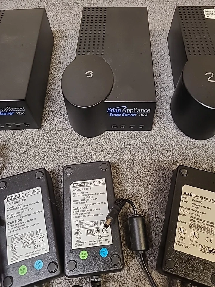 Lote de Quantum Snap Appliance Snap Server 1100 400 GB y M1000 40 GB Oficina  Foto 4 de 4