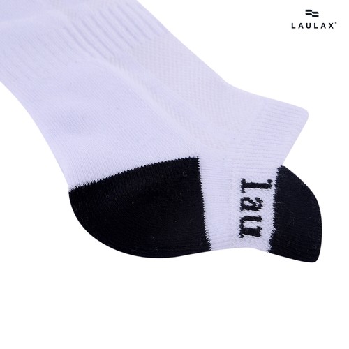 Laulax men running socks ankle cotton seamless tendon protect smooth toes 4pairs - Picture 13 of 15