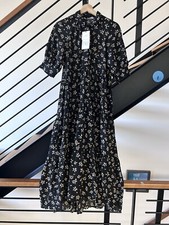 zara floral dress XS