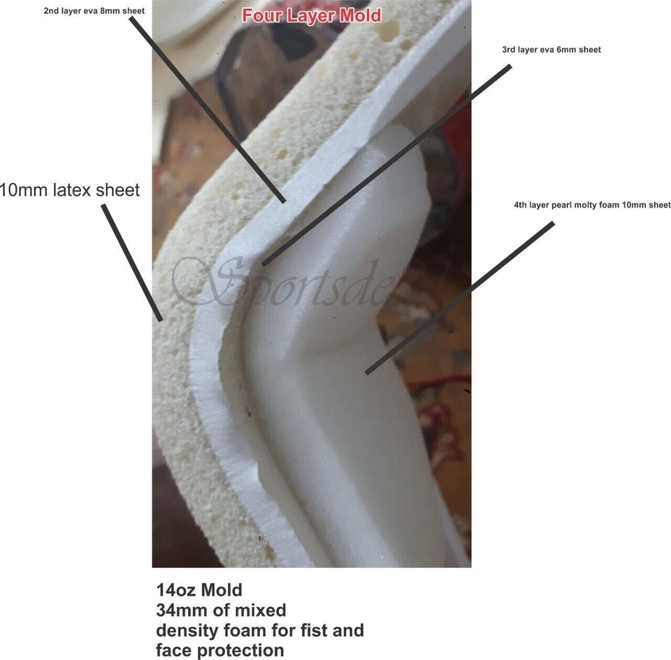 Guantes de Boxeo Estilo Mexicano Personaliza Estampado Cualquier Logo Foto 3 de 4