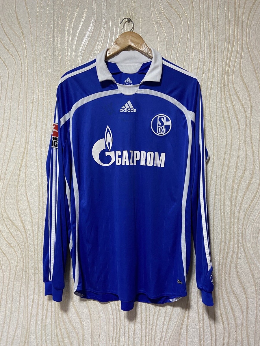 SCHALKE 2006 2007 HOME FOOTBALL SHIRT SOCCER JERSEY LS ADIDAS