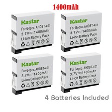 Kastar Battery for GoPro HERO4 and GoPro AHDBT-401, AHBBP-401 Sport Cameras