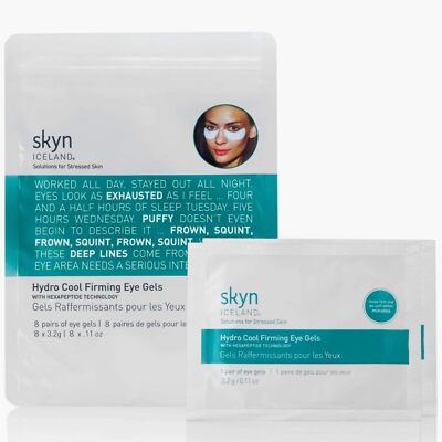 Skyn Iceland Hydro Cool Firming Under Eye Patches ( 8 pairs )
