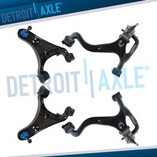 Front Upper Lower Control Arms Ball Joint Ass...