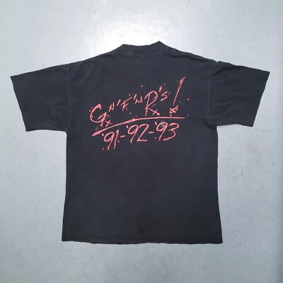 Vtg 90s GUNS N ROSES Tshirt USE YOUR ILLUSION Single Stitch