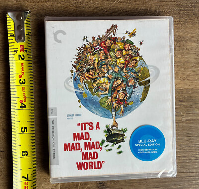 It's a Mad, Mad, Mad, Mad World (Criterion Collection) (Blu-ray, 1963) (new)