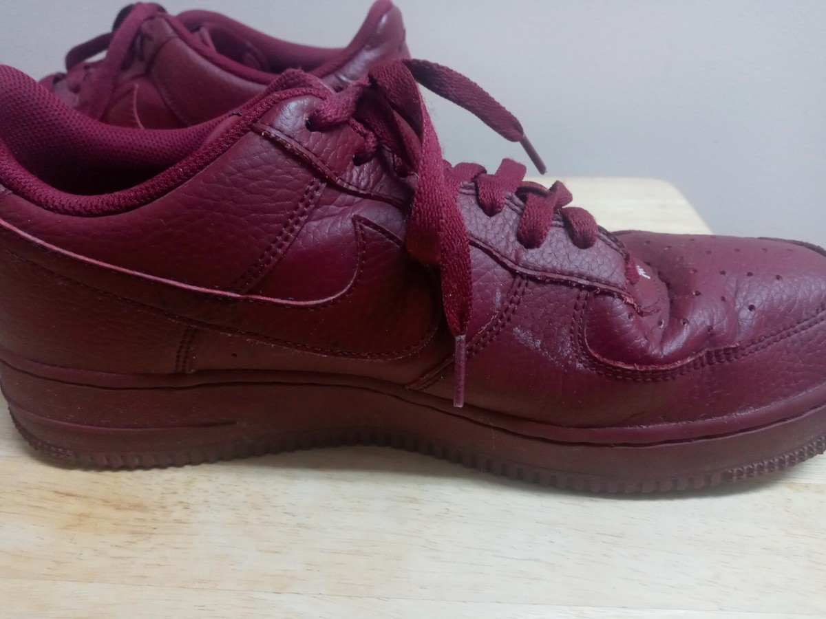 Nike Air Force One 1 Leather Premium Team Red AJ7280-600 Mens Size 10.5 Burgundy Nike Air Force One 1 Leather Premium Team Red AJ7280-600 | eBay main image 2