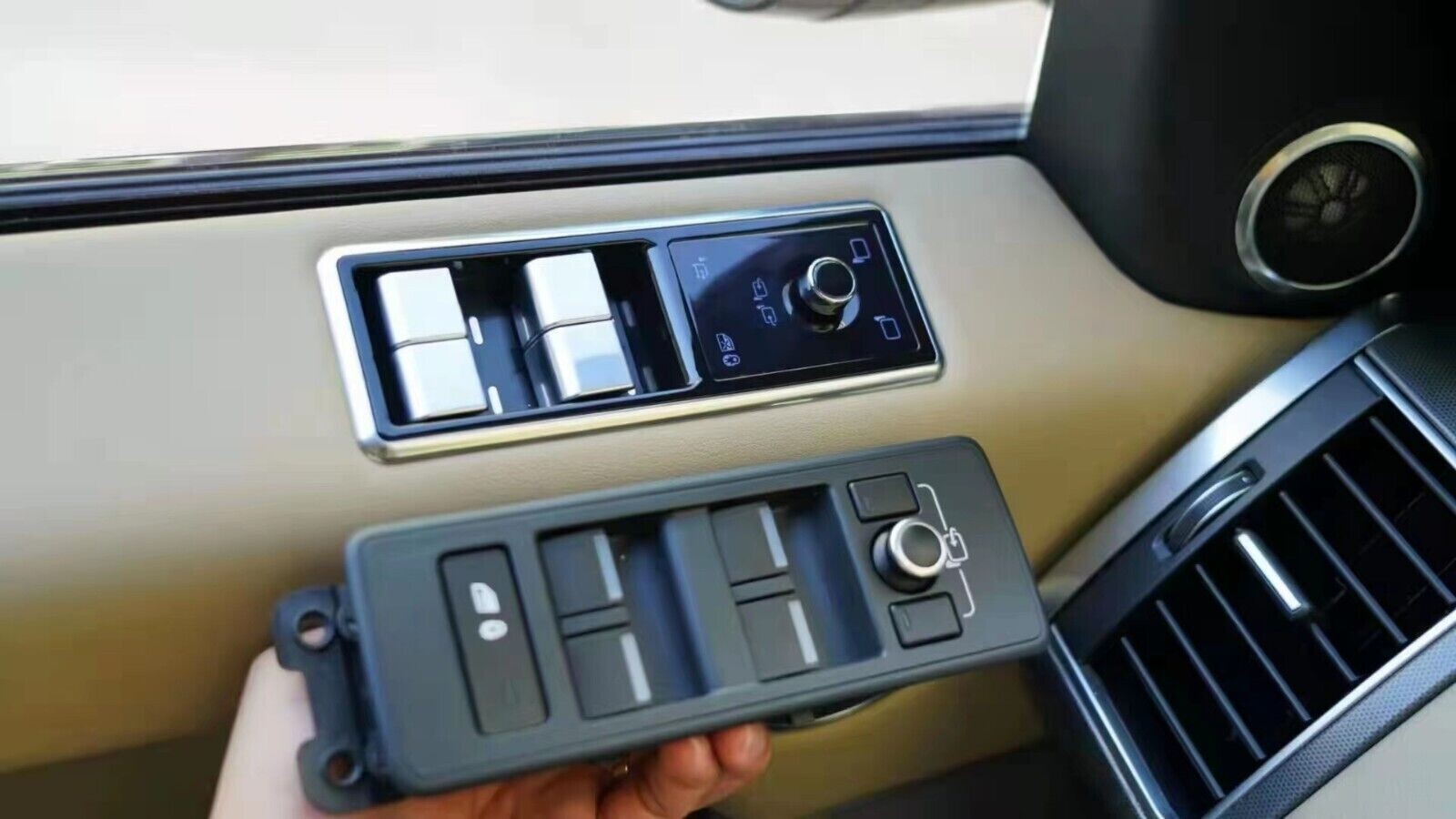 Land Rover Remote Windows Window Digital Switch Retrofit Screen Fits for Range Rover Sport L494 ...