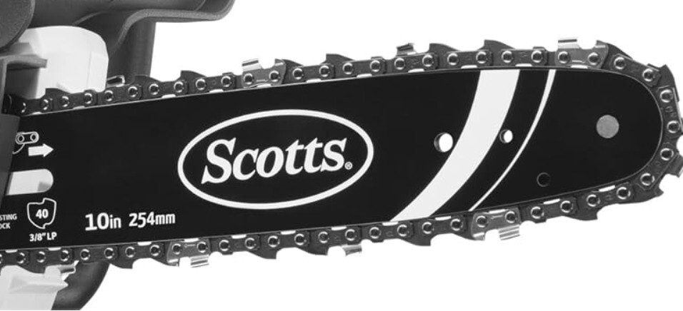 SCOTTS 10-Inch Chainsaw Guide Bar and Chain Compatible with 20V S20500 Model  