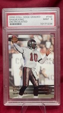 2000 Collector's Edge EG Uncirculated Tampa Bay Buccaneers Shaun King Mint PSA 9