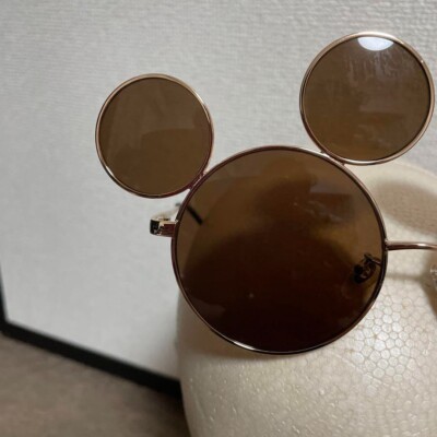 Mickey Sunglasses - Brown and Gold Tokyo Disney Resort - Gold / Brown Mickey Mouse Fashion  main image 2