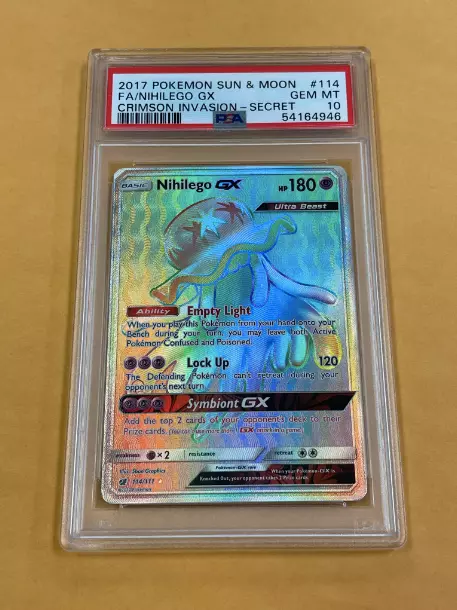 Nihilego-GX Crimson Invasion Pokemon Card