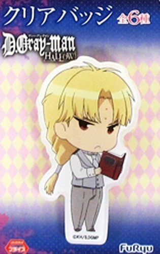 D Gray Man Hallow Howard Link Clear Badge Pin Anime Manga New Ebay
