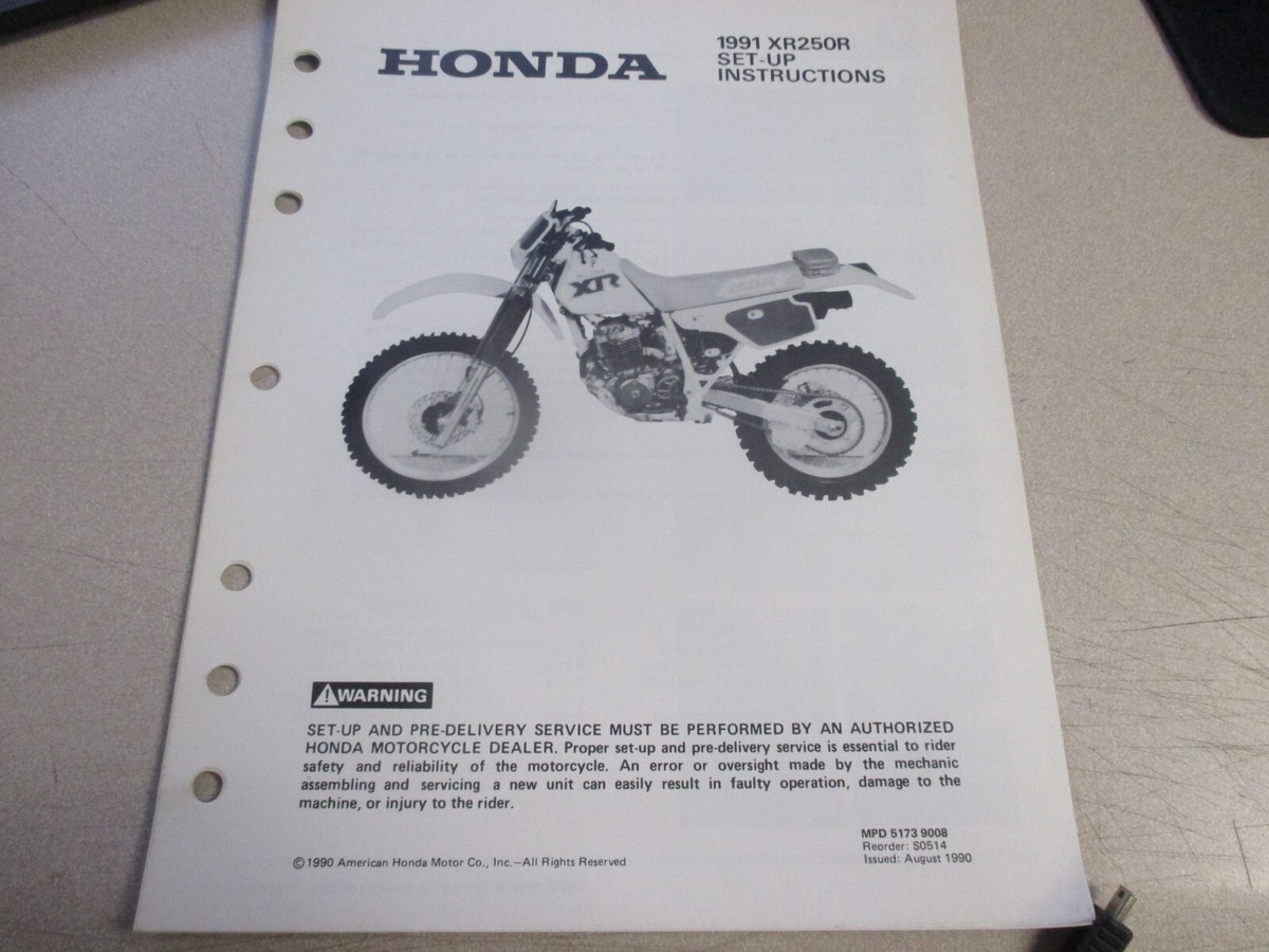 ホンダ 　XR250R 純正サービスマニュアル HONDA XR250R サービスマニュアル 純正 0522 - メルカリ