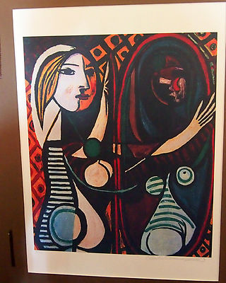 PABLO PICASSO/GIRL BEFORE A MIRROR★MOMA Pablo Picasso: Girl before a Mirror Magnet – MoMA Design Store