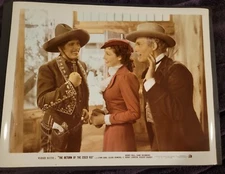 1938 RETURN OF THE CISCO KID 8x10 Orginial Studio Issued COLOR PHOTOS   #3