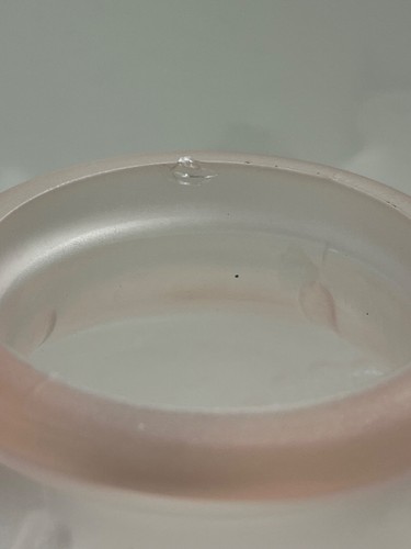 Art Decco Pink Satin Frosted Pierre D'Avesn Lalique Style Vase - Picture 3 of 10