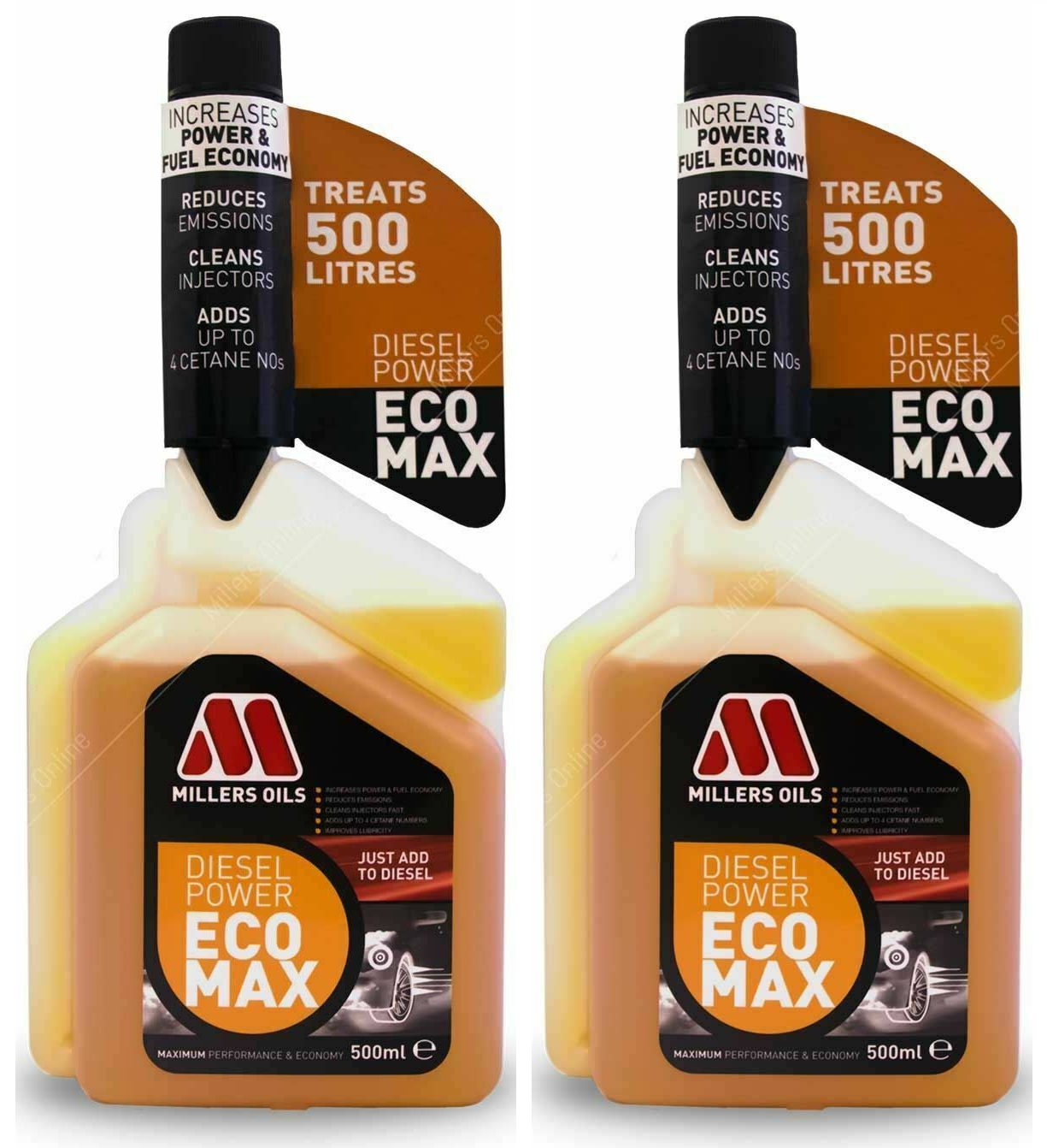 Millers Oils Diesel Power Fuel Additive Treatment eBay