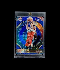 Deni Avdija Rookie Prizm RC 2020-21 Select Numbers Blue Shimmer Parallel SP #22