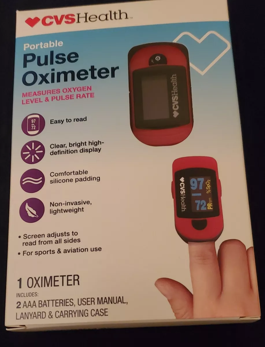 Cvs on sale pulse oximeter