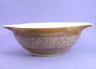 Vintage PYREX 444 Brown Woodland Large 4 qt Mixing Serving Cinderella Bowl