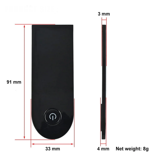Xiaomi Mi 4 Lite Gen1 Dashboard Cover Abdeckung Aftermarket E-Scooter - Bild 3 von 4