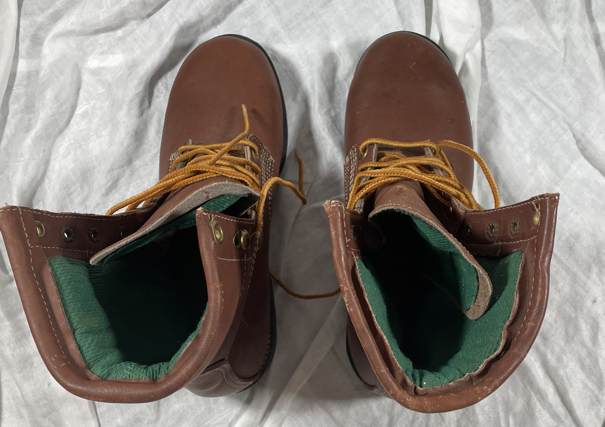 Vintage New Georgia Mens 7 Leather Lace Up Boots Georgia Boot Lace Up Boots for Men for Sale | Shop New  main image 3