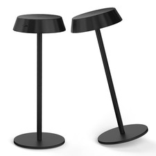 Cordless Table Lamp Rechargeable: 2 Pack Portable  Minimalist Design - 2700K...