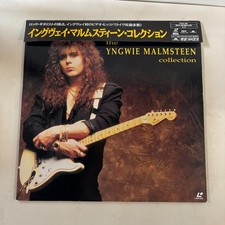 Japan Laser Disc YNGWIE MALMSTEEN Collection POLP-1001  With Obi