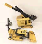 (as-is) Tonka Trencher + Shovel Mound Minnesota Yellow c.1960's Vtg Construction