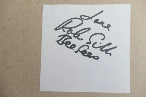 Robin Gibb The Bee Gees . Real Autograph /Signature (file Hb1)