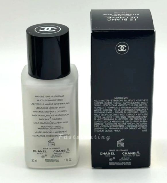 CHANEL Le Blanc De Chanel Multi-Use Illuminating Base 30mL NIB 100