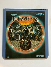 HAIR CED VIdeodisc 1979 Musical Film United Artists RCA 11440