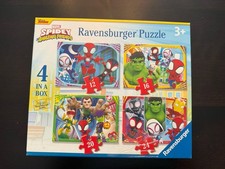 Ravensburger Puzzle Marvel Spidey Amazing Friends 4 in a Box